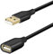Fasgear Cavo di prolunga USB 2.0, Cavo di prolunga USB da maschio a femmina per ricarica e sincronizzazione (3 metri, Nero)