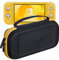 ButterFox Switch Lite Carrying Case for Nintendo Switch Lite with 19 Game and 2 Micro SD Card Holders - Yellow/Black