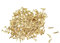 sourcing map Pequeños Diminutos Clavos 1X6mm (DxL) para Madera DIY Decorativos Imágenes Cajas Hogar Accesorios Latón Tono 200Uds