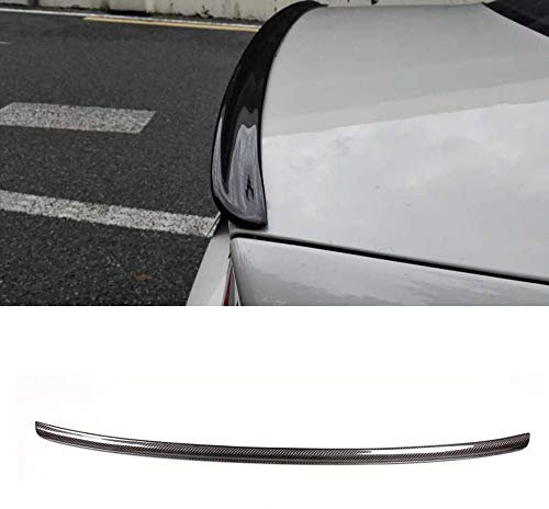 Auto Carbon Fiber Heckspoiler Boot Spoiler für BMW 3er E46 Coupé 2door 1999-2004, Auto Zubehör Kofferraum Spoiler Wing Boot Deckel Lippen Body Kits, Schwarz