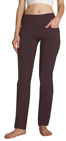 SAFORT Damen Modern/Fitted Lässige Hose, Mattrot, 4 Taschen, L