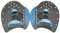 Perfeclan Schwimmhandpaddel für, Frauen, Kinder, Schwimmtraining, Handflosse, Schwimmpaddel, Handhandschuhe, blau M