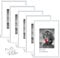 Dmyifan 5er Set Weiß Fotorahmen, Bilderrahmen DIN A3(29,7 x 42cm), Plexi-Glas Portraitrahmen Mit Nahtloser Haken, Wohnzimmer zum Stellen und Hängen, Dekorahmen für Fotos Portrait Jubiläum