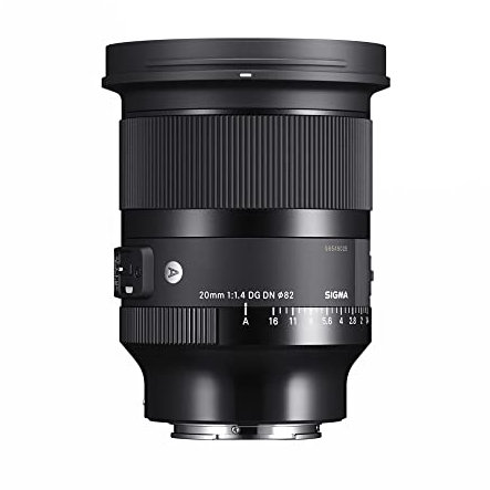 Sigma 20mm F1.4 Art DG DN per Sony E Mount Nero