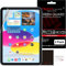 TECHGEAR 2 Pack Displayschutzfolien für iPad (A16) 11. und 10. Generation, TRANSPARENTE Displayschutzfolien kompatibel mit Apple iPad 11 2025 und iPad 10,9 zoll 2022