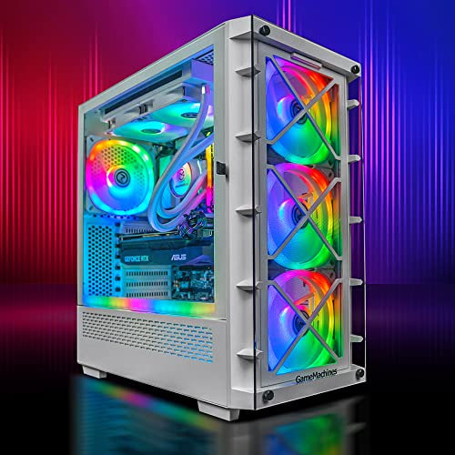 GameMachines Storm Snow Edition - Gaming PC - Intel® Core i7 12700KF - Wasserkühlung - NVIDIA GeForce RTX 5070-1000GB M.2 SSD - 32GB RGB DDR4 - WLAN - Windows 11 Pro