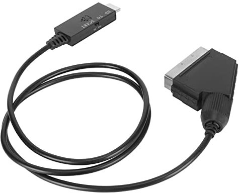 Câble HDMI vers Péritel, Câble Convertisseur Audio Vidéo, Convertisseur HD HDMI vers Péritel avec Interface Multimédia HD