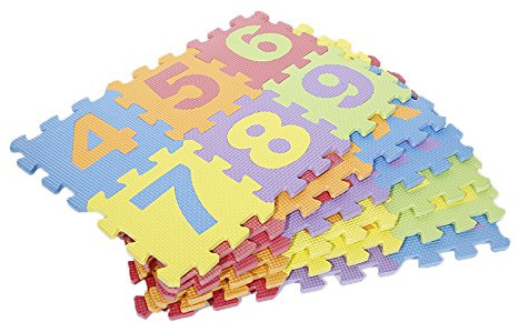 Spielmatte aus Schaumstoff für Kinder, 36 Stück, Eva Interlock mit Buchstaben und Zahlen für Geschenke, Lernspielzeug, das die Logik fördert