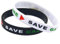 Luxylei Silikonarmbänder Palästina-Flagge, Free Palestine Save Gaza, Silikonarmbänder, Unisex, Für Männer Und Frauen