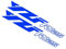 GQUIKGW Pegatina de Moto Accesorios Adhesivos para Motocicleta para Yamaha YZF-R125 YZFR125 2008 2009 2010 2011 2012 2013 2014 2015-2023. (Color : BLU)