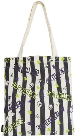 CERDÁ LIFE'S LITTLE MOMENTS Bolsa Shopping Beetlejuice, Unisex Adulto, Multicolor, Estándar