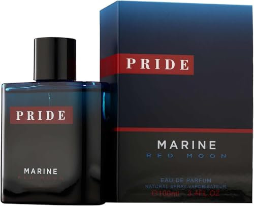 Pride Marine Red Moon, Eau de Parfum,Fragrance World, Men, 100ml