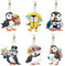 Diamond Painting Kinder, 6 Stück Diamond Painting Schlüsselanhänger, Diamant Malerei Schlüsselanhänger Pinguin-Anhänger, Doppelseitiges DIY 5D Diamond-painting Anhänger Mosaik Für Mädchen Geschenke