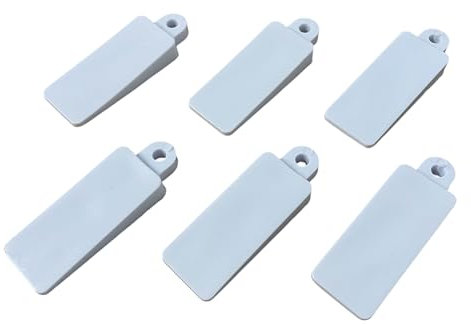 Window Wedges - 6 Pcs Soft Rubber for Sash, Doors, Tables, Levelling and Jamming