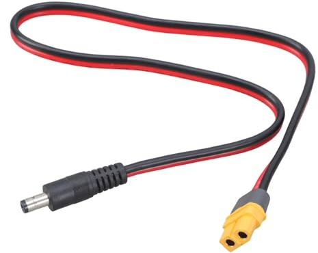 Lerpwige Tragbarer Weiblicher XT60 Bis Männlicher DC5.5x2 5 Mm/DC5.5x2.1mm Steckerkabel Umwandlungsdraht Für FPV Monitore Geräte