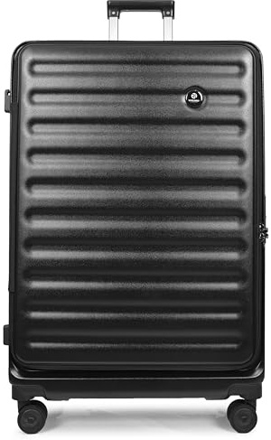Large Size Suitcase Hard Shell Four Wheel Expandable Luggage Alaska
