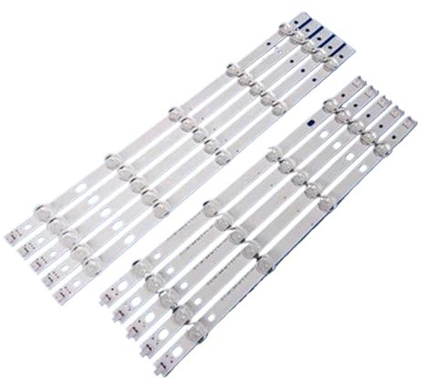 Bande de rétro-éclairage TV LED, pour POLA2.0 42 pouces, 42LN5758 42LN5300 42LN5406-ZA 42ln5460 42LN5750 42LN570S 42LN575S T420HVN05 2
