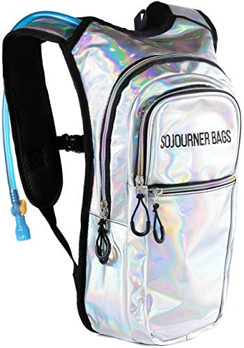 SoJourner Bags Trinkrucksack Rucksack Einheitsgröße holografisch - Silber