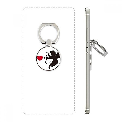 DIYthinker Amor-Engel Liebes-Herz-Muster-Handy-Ring Ständer Halter Halterung Universal-Smartphones Unterstützung Geschenk