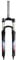 Fourche Hydraulique Vélo de VTT 26 Pouces Aluminium 1-1/8 Tube Droit Absorbeur de Vélo Fourches À Ressort Voyage 100mm (Couleur : Black, Size : 26 inch)