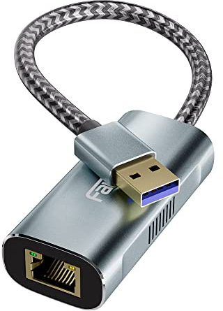 Adattatore USB a Ethernet 2.5G - Adattatore LAN Gigabit da USB 3.0 a RJ45 per Xbox 360, laptop, computer, Mac, Chromebook, Microsoft Surface