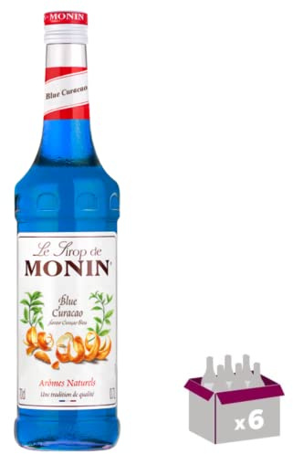 Lot de 6 Sirop - Curaçao bleu - 70cL