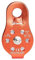 predolo 26KN Mikro Kletterrolle Kleine Aluminium Seilrollen für Allgemeine Zwecke Zum Retten/Höhenarbeiten/Abseilen Usw, Orange