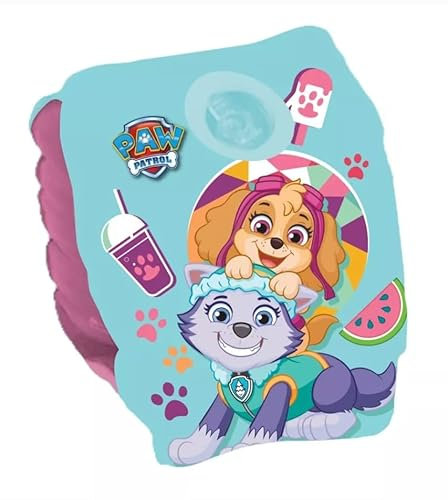 PAW PATROL Schwimmflügel 25 x 15 cm Kinder 3-6 Jahre Verpackung enthält 1 Paar