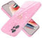 Yichxu Coque pour Xiaomi Redmi Note 12 4G Silicone Glitter Housse Compatible avec Redmi Note 12 4G Case Souple TPU en Protection Antichoc Amour de Coeur légère Étui pour Xiaomi Redmi Note 12 4G, Rose