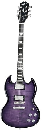Epiphone SG Modern Figured Purple Burst - Double Cut Modelle