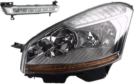 Johns, Scheinwerfer Halogen passend für Citroen C4 Picasso 07-10 H7 H1 Li. + Nebelsche.
