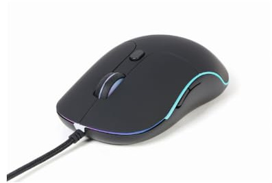Gembird Große beleuchtete kabelgebundene Maus, USB-Marke