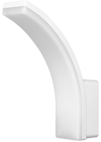 Miratic Applique Murale Exterieur 12W/15W/20W Lampe Exterieur Murale Eclairage Led Etanche IP65 Luminaire Pour Jardin Terrasse et Balcon (blanc)