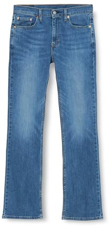 Levis 527 Slim Boot Cut Fit Homme Jeans, New Lake, 34W / 34L