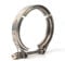 Elifecenter 4 Inch Exhaust V band Clamp 304 Stainless Steel V-Clamp for 4 OD Flange Kits