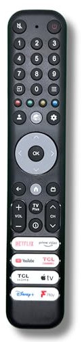 Telecomando di ricambio per TCL TV 55P8S | 55Q637 | 55QM8B | 55R635