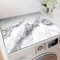 Tappetino Antiscivolo per Lavatrice e Asciugatrice 50x50cm,Super Assorbente Tappetino Protezione Superiore per Lavatrice a Tamburo Coperchio Universale per Frigorifero Cucina Lavanderia(Multicolore11)