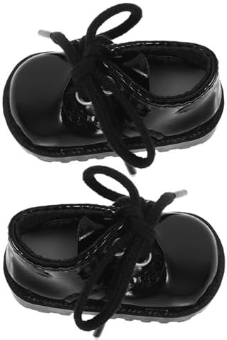 Sosoport Miniatur-puppenschuhe Dekorative Miniaturschuhe Für Puppen Spielzeugzubehör Puppenmädchenschuhe Mini-Schuhe Für Puppenspielzeug Passend Zu Vielen Einrichtungsstilen