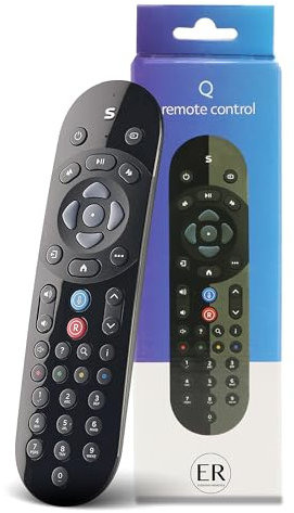Everyday Remotes - Replacement for Sky Q Voice Remote - Batteries Included