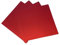 HaoFeilll Feuille de plastique acrylique carrée miroir rouge 300 * 300 * 3mm(2Pieces per pack)
