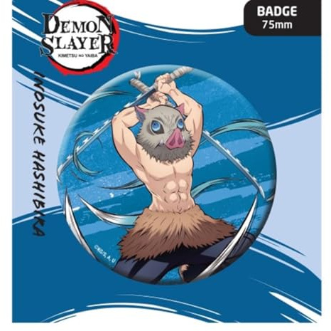 Demon Slayer: Kimetsu no Yaiba Ansteck-Button Inosuke Hashibira