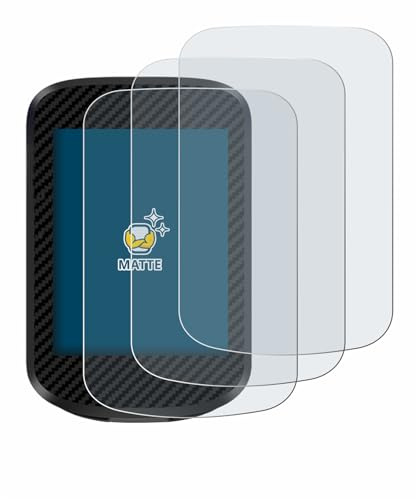 BROTECT Schutzfolie für iGPSPORT BSC300T | 6 Stück Entspiegelnder Displayschutz Made in Germany Matte Displayschutz-Folie Anti-Reflex Anti-Fingerprint Einfache Montage
