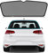 ZATOOTO Sonnenschutz Heckscheibe Auto für VW Golf 7 2015-2021, Sonnenschutz, UV - abweisend, Kindergeeignet, Faltbar