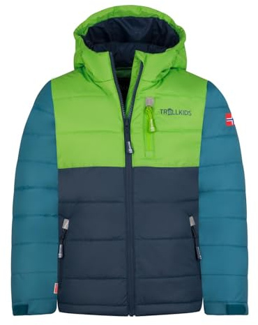 Trollkids Kids Hemsedal Snow Jacket 92, Fresh Green
