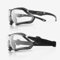 Skytec Safety Goggles EN166 Certified – Anti-Fog, Anti-Scratch UV Protective Glasses with Adjustable Headband, Safety Glasses for Work, Lab, Grinding & Outdoor Eye Protection - Clear Lens