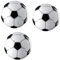 Toumett 3 Pcs Inflatable Football,Beach Football,Beach Ball,Blow Up Swimming Pool Balls,40cm dia,for Summer Swimming Pool Sports Game Party Suppliesor