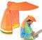 Ruwshuuk Visiera Parasole A Tesa Completa Per Casco - Protezione Solare per Casco - Attacco Regolabile Anti UV Traspirante per Viso Lavoro Escursionismo Giardinaggio Ciclismo Attività Professionali