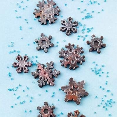 Silikomart SCG40 Silikonform Choco Frozen, Silicone, blau, 4 x 4 cm