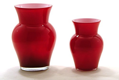 Paul Nagel Vase Viola groß, rot