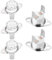sourcing map 5pcs Temperatur Reglerschalter Thermostat 170°C 10A Normal schließen NC de